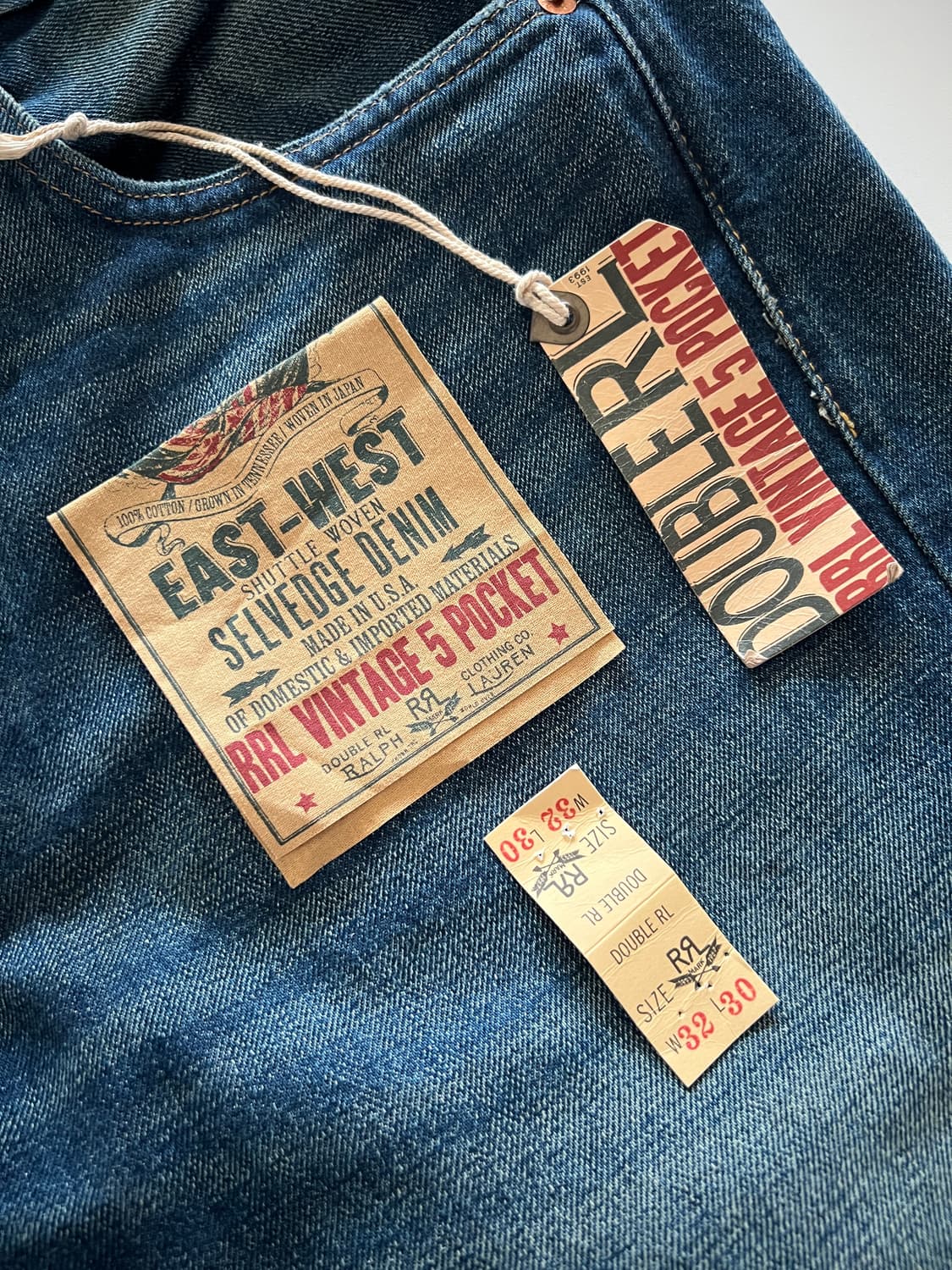 RRL 빈티지 5포켓 그랜드폴스 32x30 상품이미지9