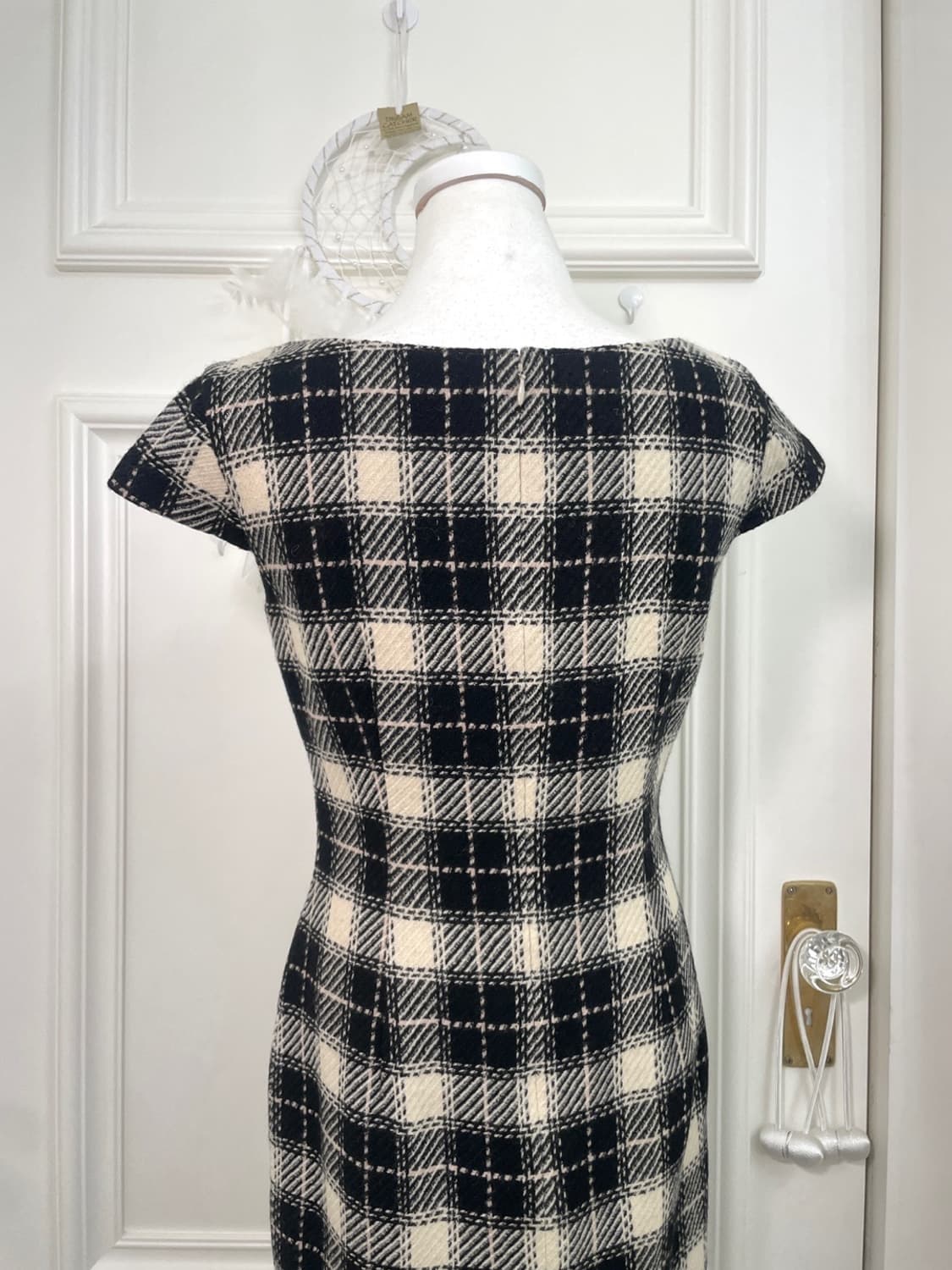 black&beige check princess line feminine 상품이미지4