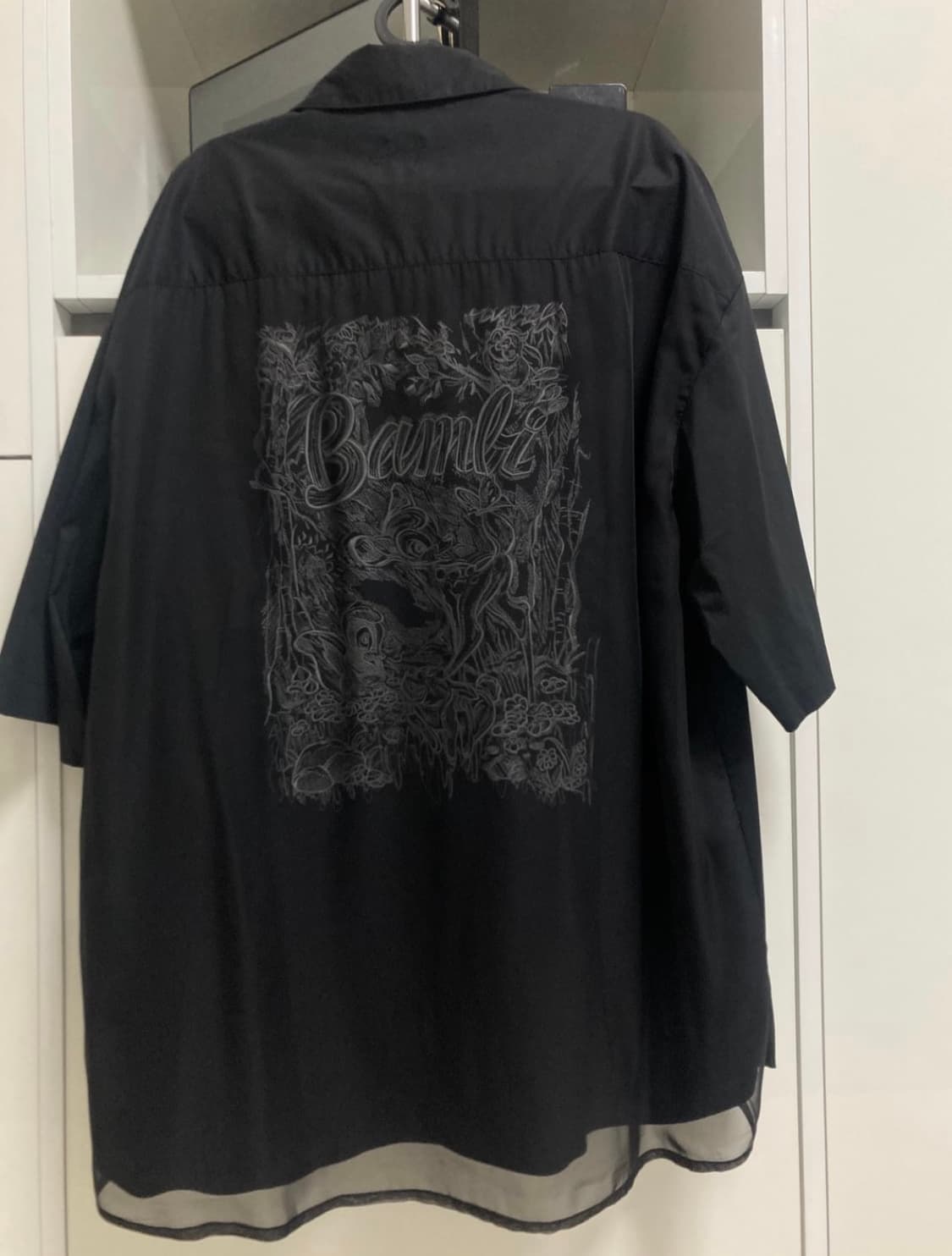 (새상품) 송지오 디즈니 100주년 밤비 셔츠 상품이미지4