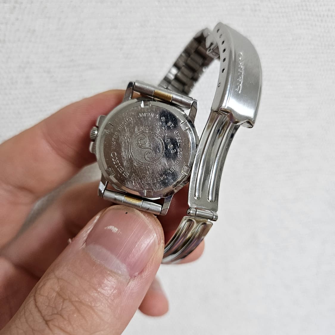 80s SEIKO Silverwave 5421-008A 레이디스 쿼츠시계 상품이미지8