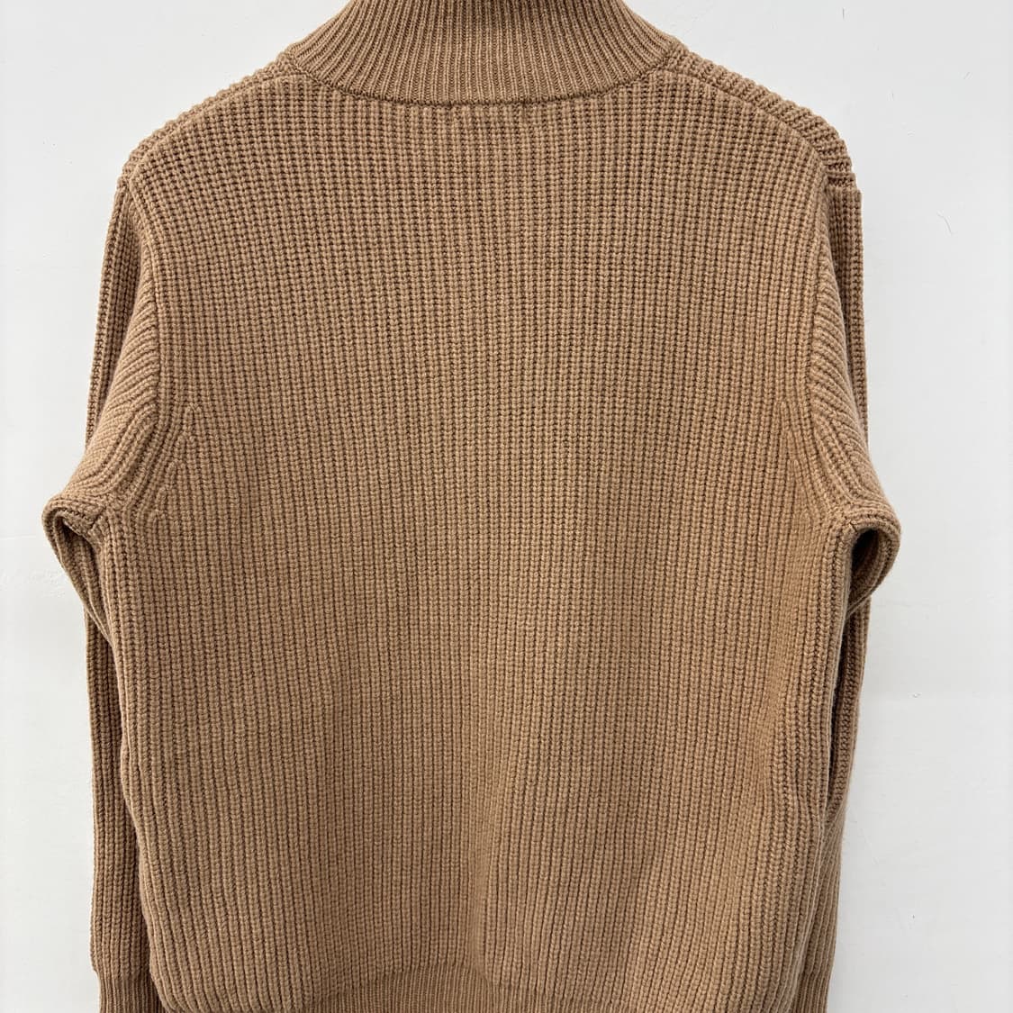 오르치발 브라운 꽈배기 하프넥 니트 여성 M 상품이미지7