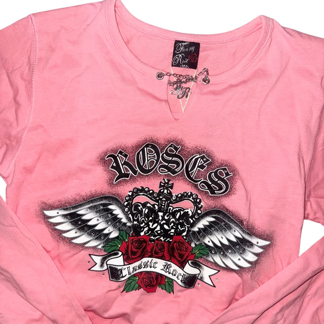 Pink roses T-shirt 상품이미지3