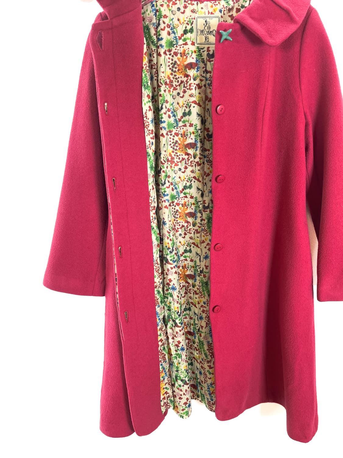 조코모몰라 마젠타 울 코트 상품이미지5