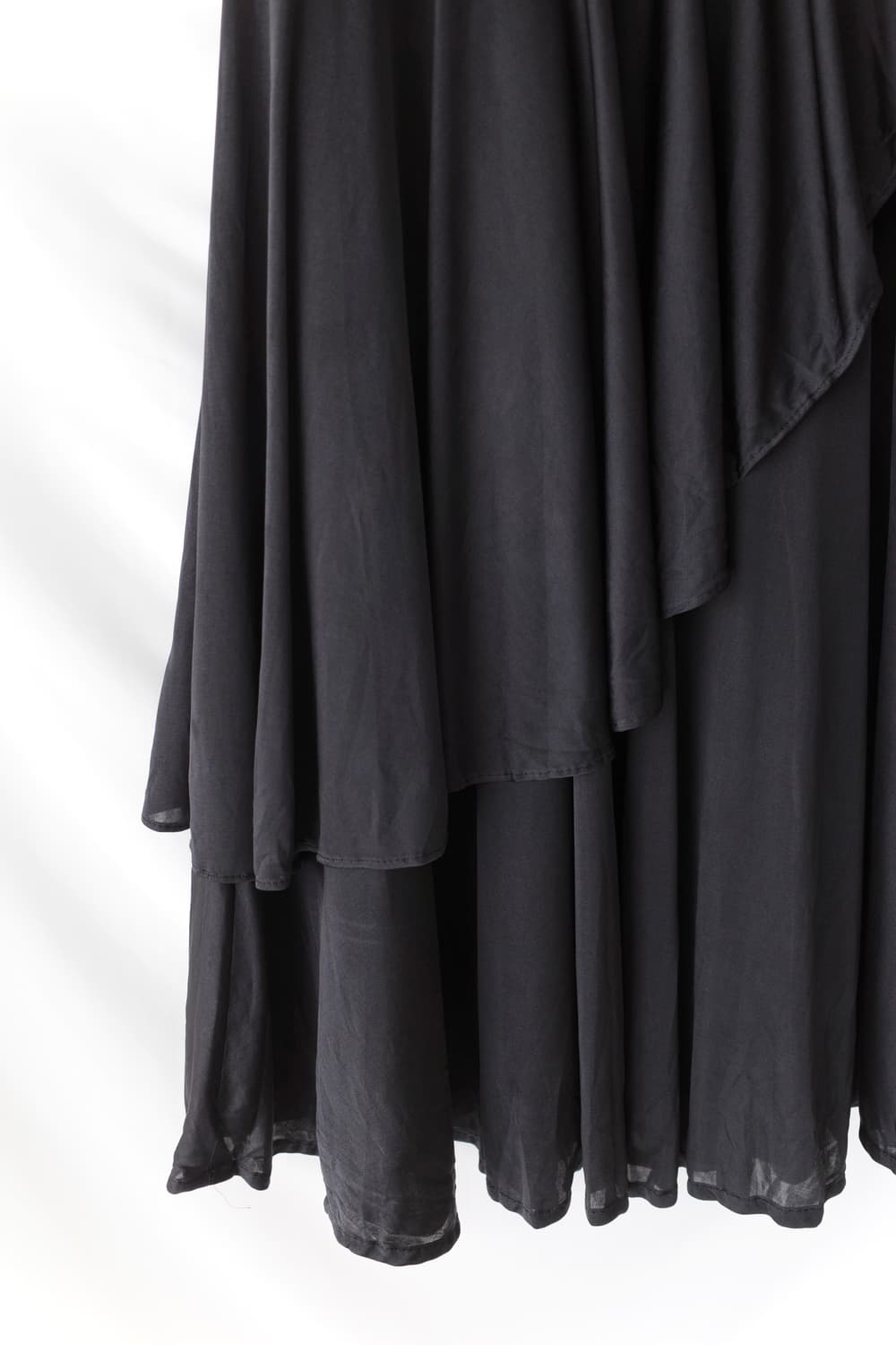 unbalanced shirring skirt 상품이미지3