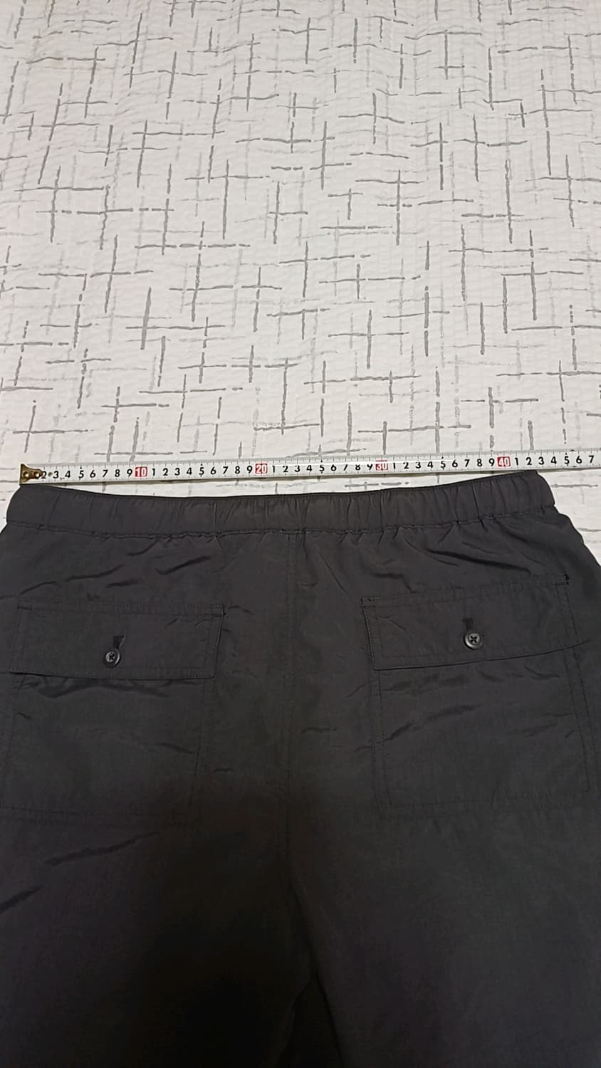 무신사 얇은나일론반바지 실측33인치 기장48 상품이미지6