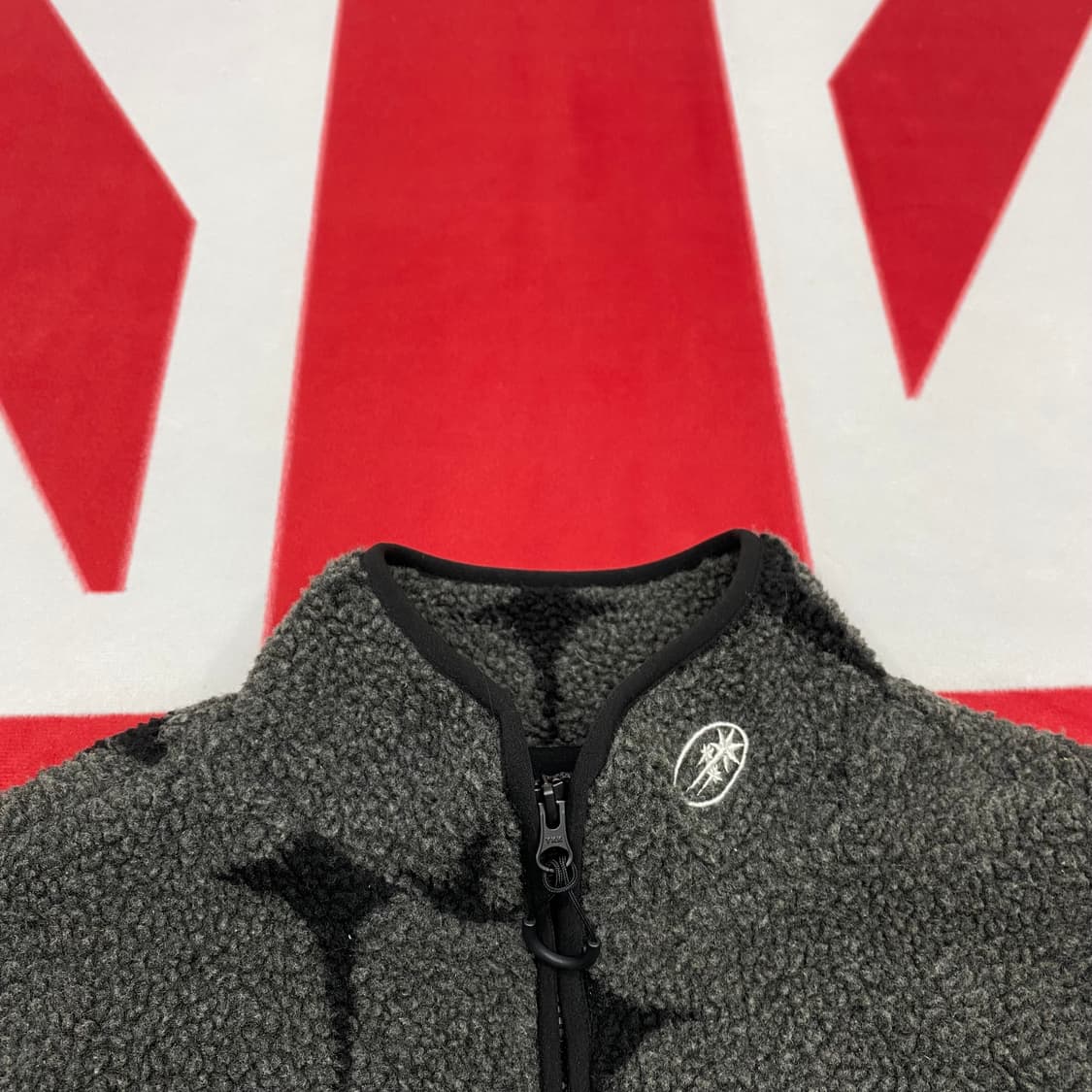 나이스고스트클럽 플리스자켓 S 실측 M  상품이미지3