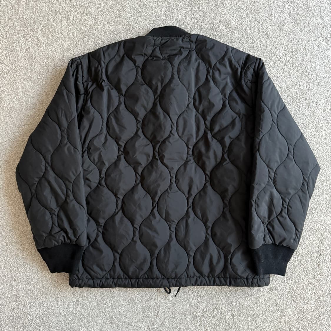 그립스와니 퀼팅 블루종 자켓 상품이미지3