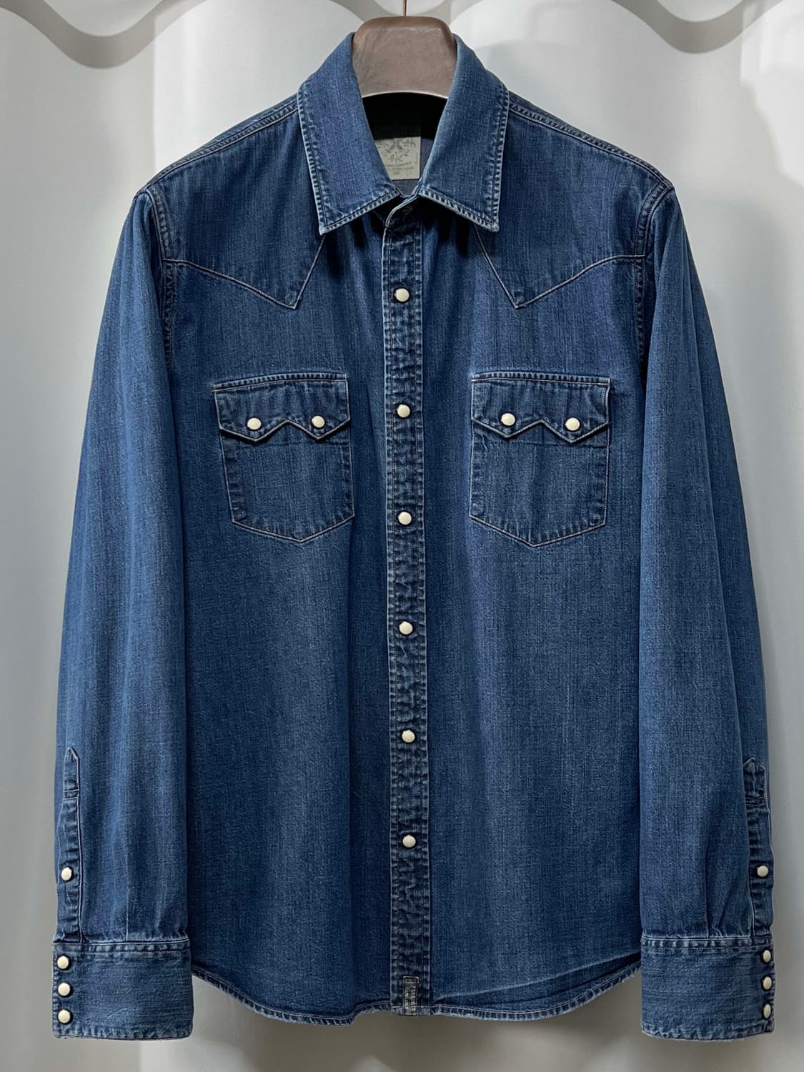 폴로 랄프로렌 콘초 사우스웨스턴 데님 셔츠 상품이미지1