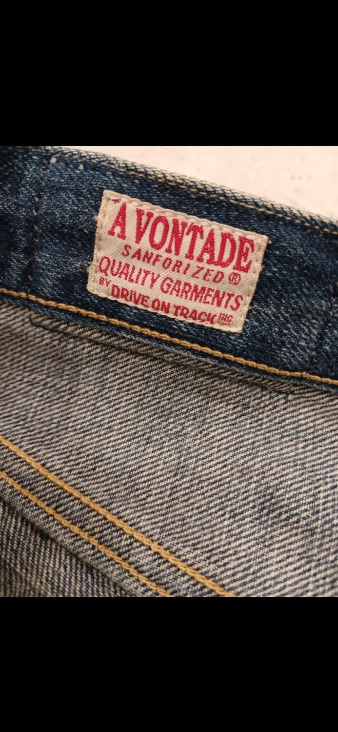 A VONTADE WASHED SELVEDGE DENIM 상품이미지7