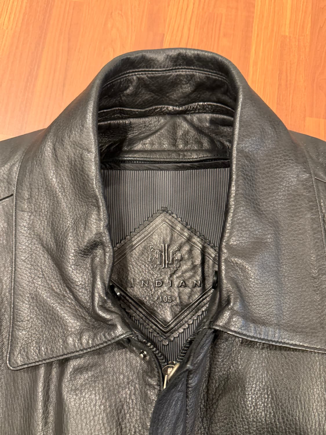 00s Idian 빈티지 쉽스킨 레더 카코트 상품이미지9