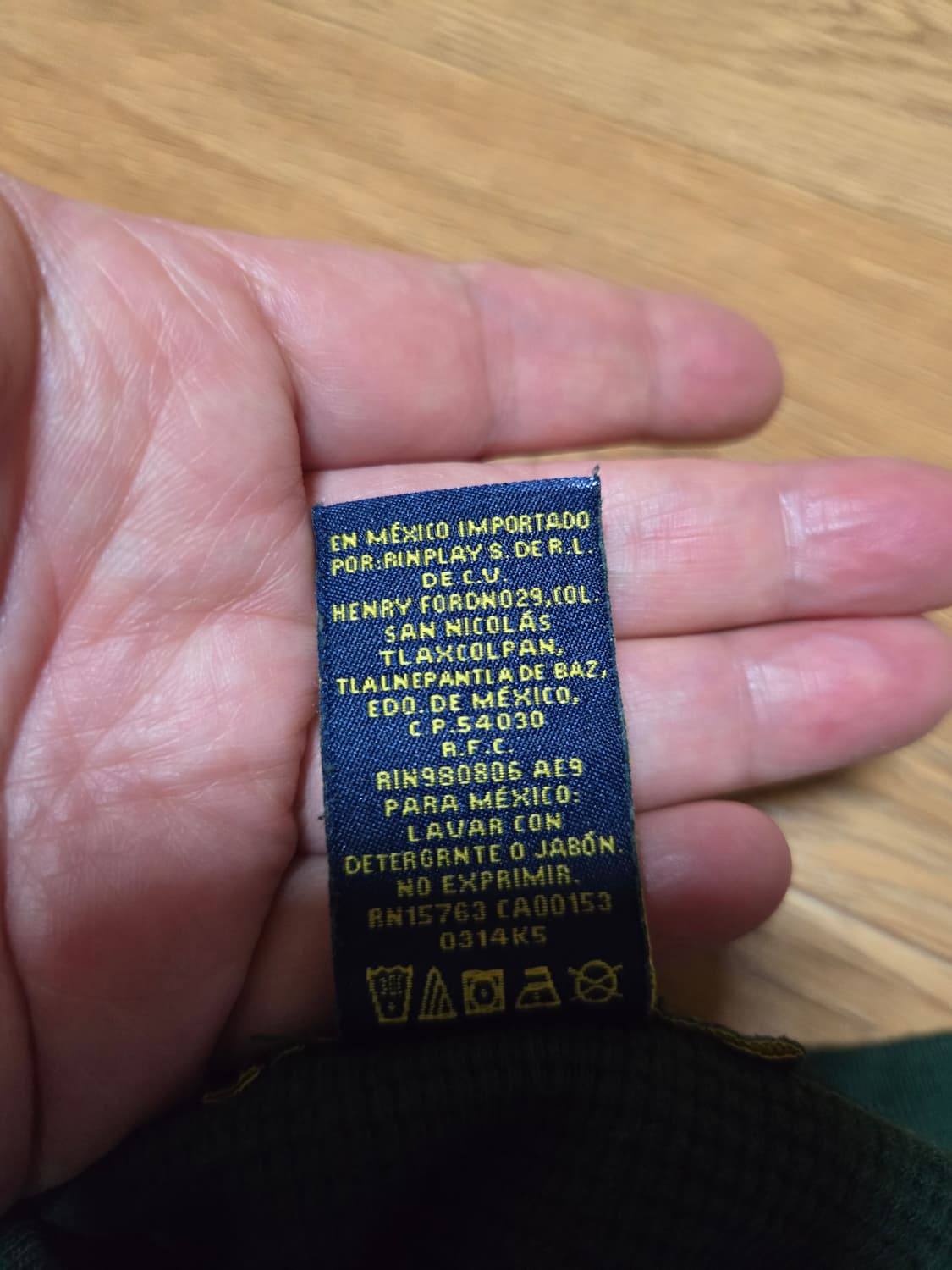 폴로 랄프로렌 와플 롱슬리브 티셔츠 그린(XL) 상품이미지7