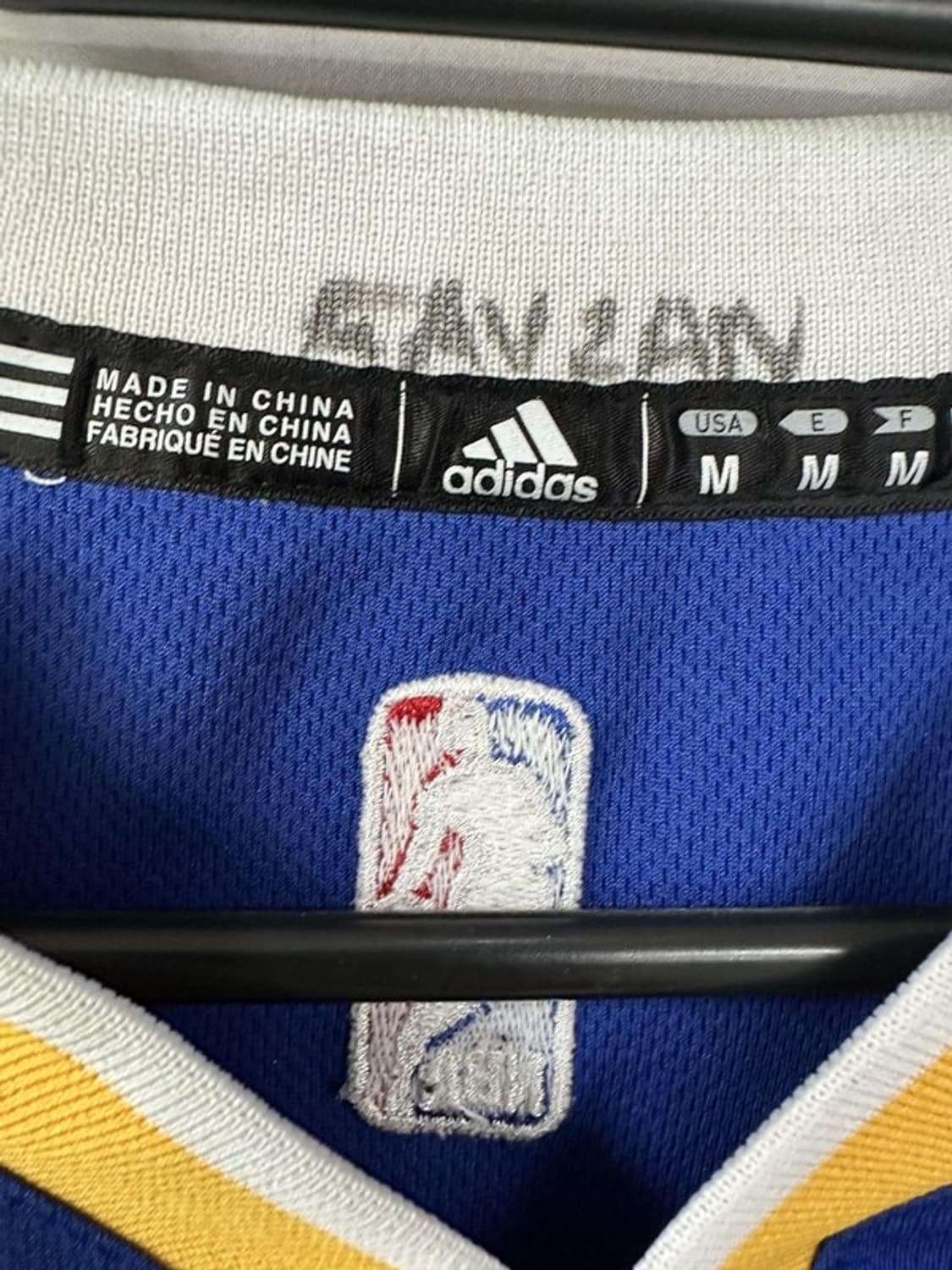  [M] ADIDAS 골든스트에트 스테판커리 NBA 저지 상품이미지4