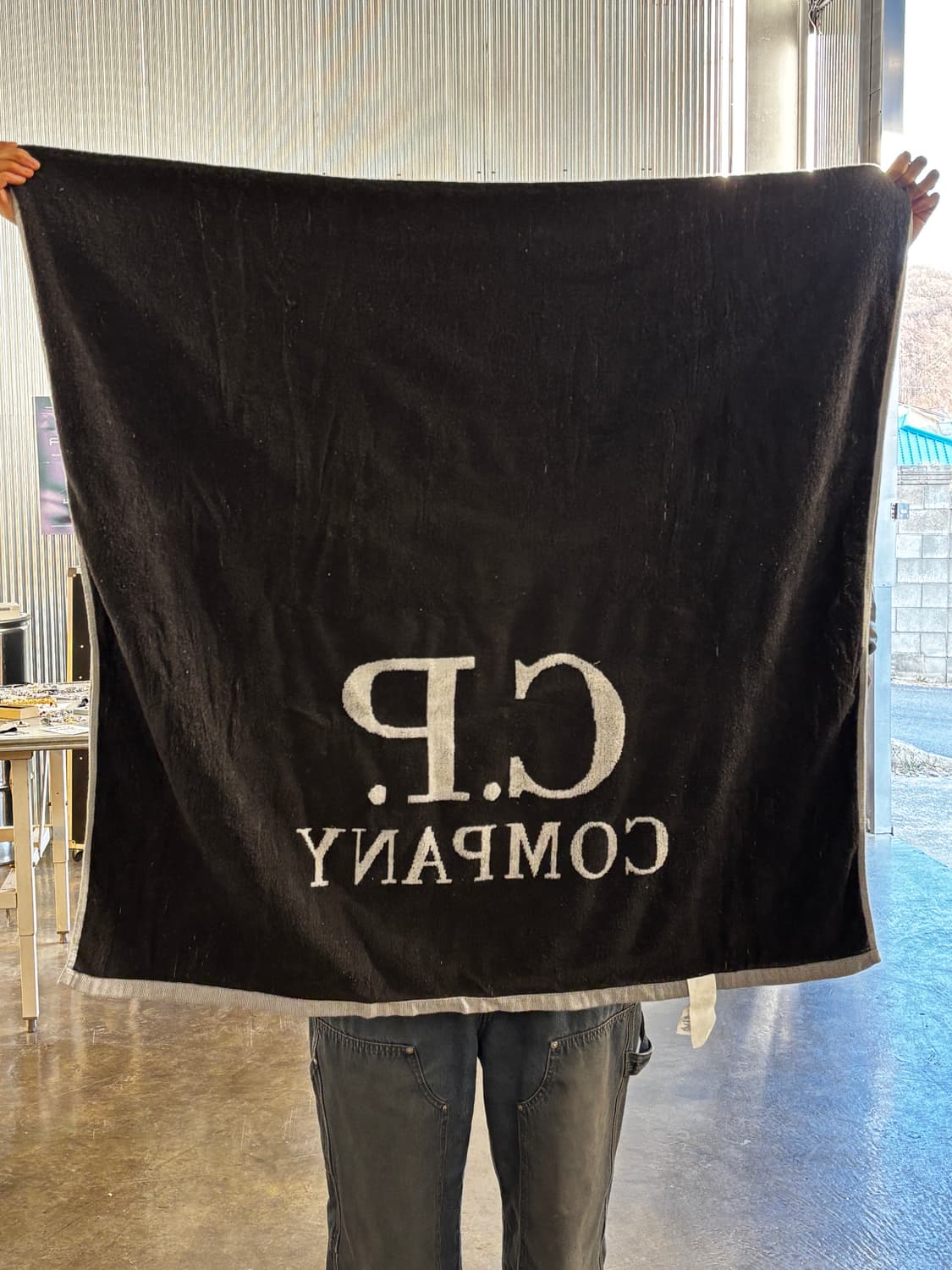 C.P. Company 블랙 타월 상품이미지2