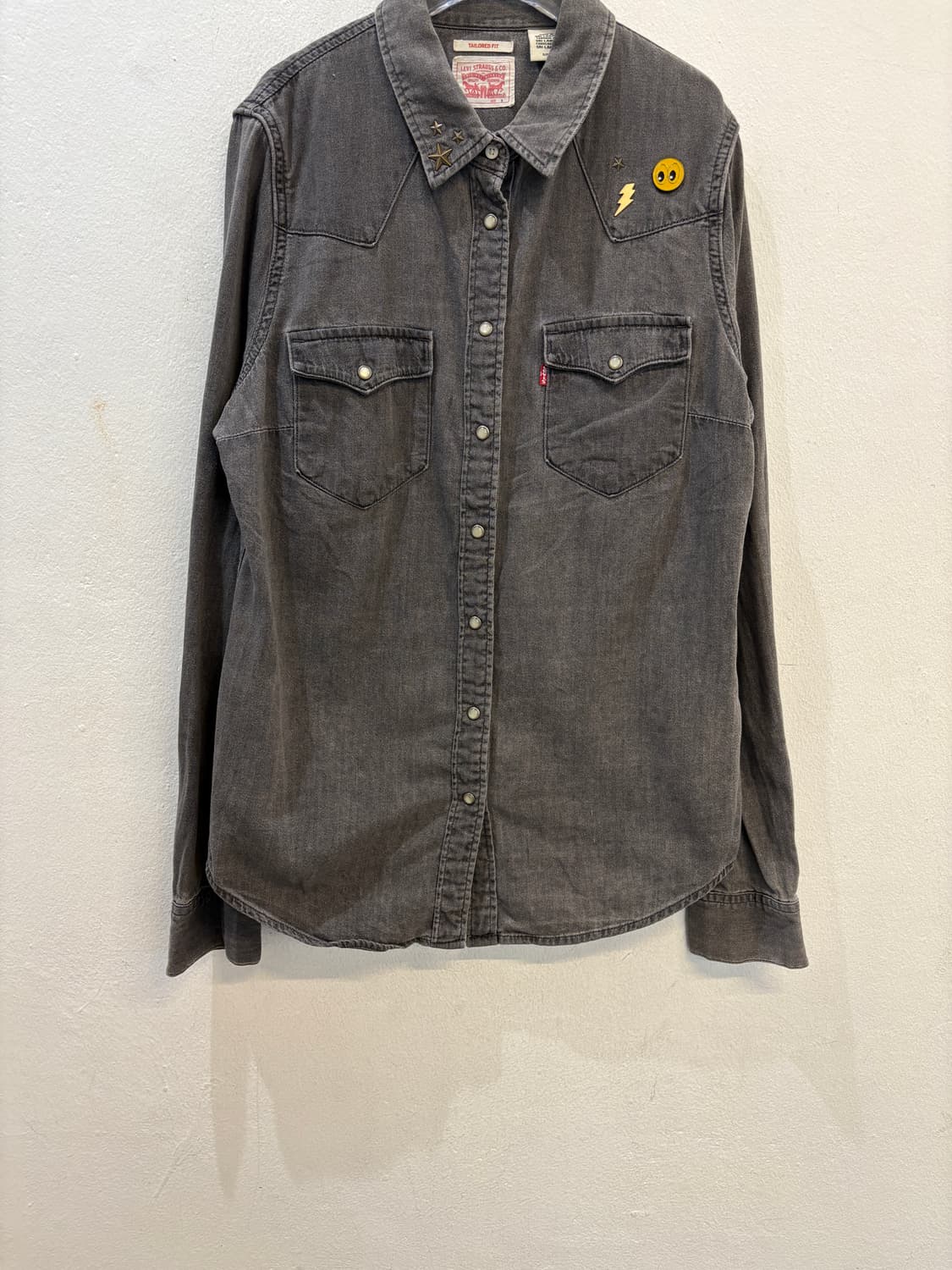 LEVI'S Star Point Western Denim Shirt 상품이미지3
