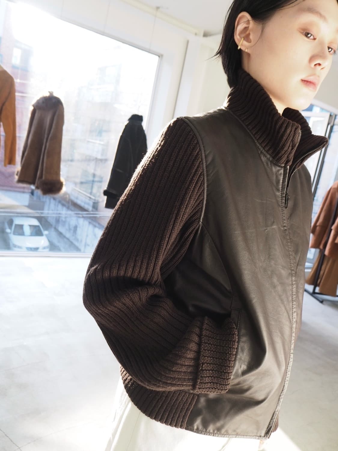 Eddie Bauer mixed jacket 상품이미지1