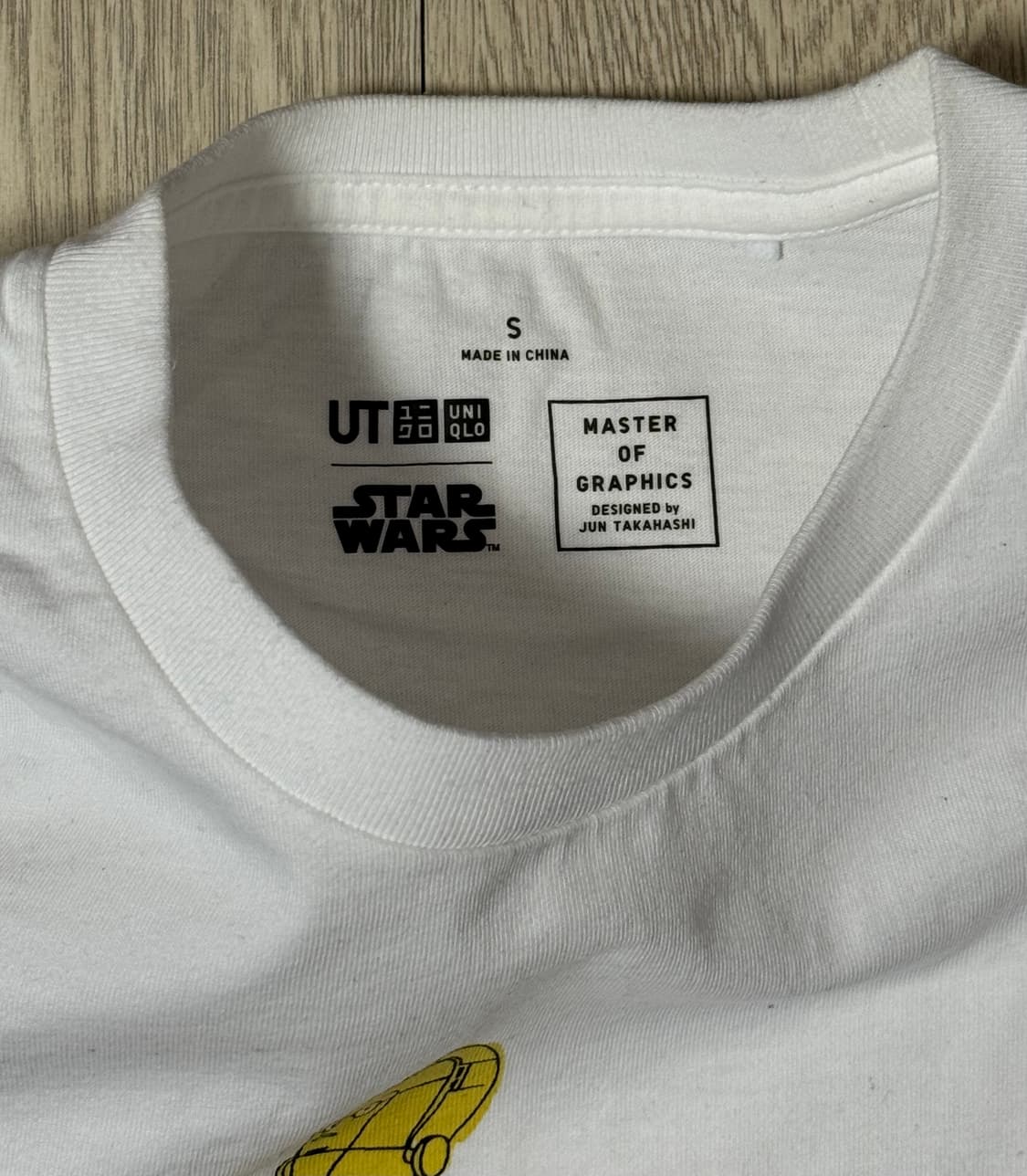유니클로 UT x 스타워즈 by 타카하시 준 화이트 S 상품이미지3