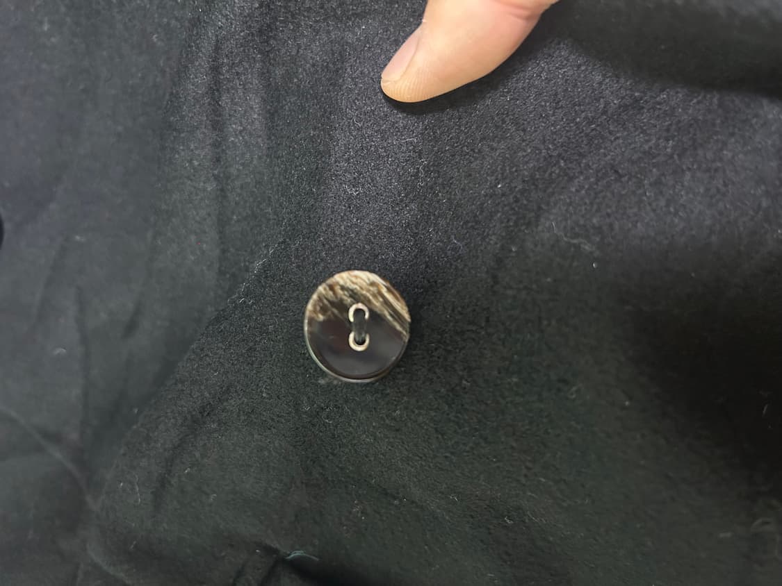 캐시미어100프로 더블블레이저 사이즈 105~110 상품이미지5