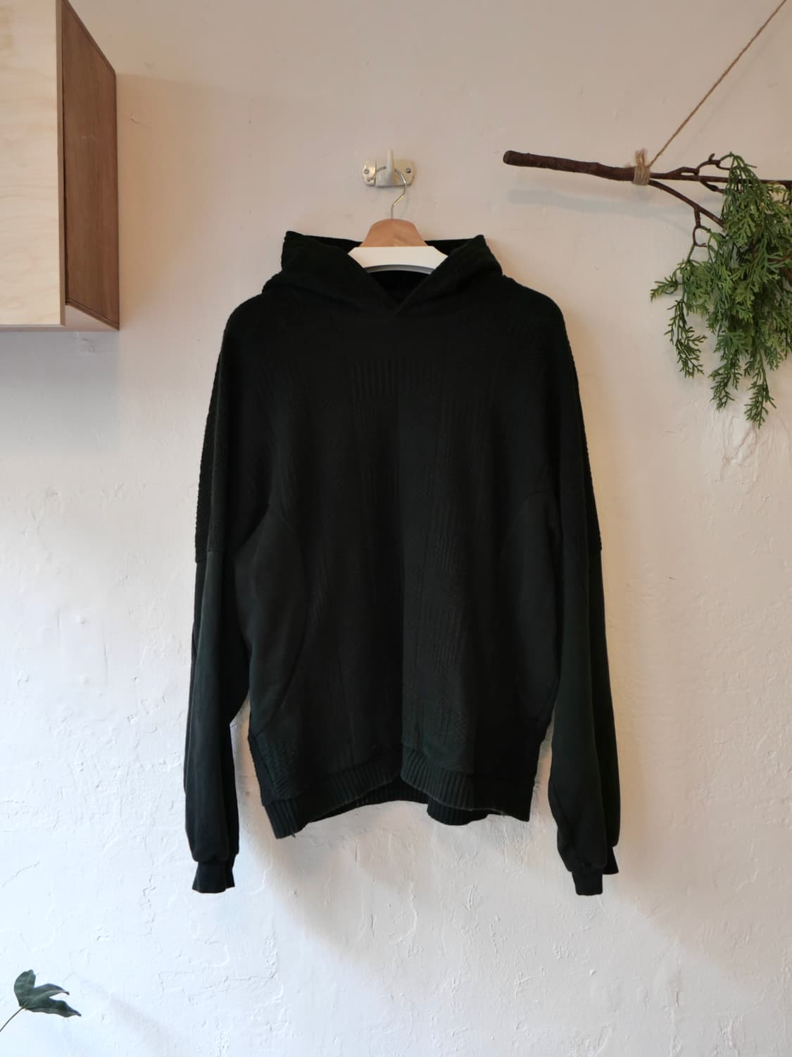 칼 오 라인 니트 후디 상품이미지1