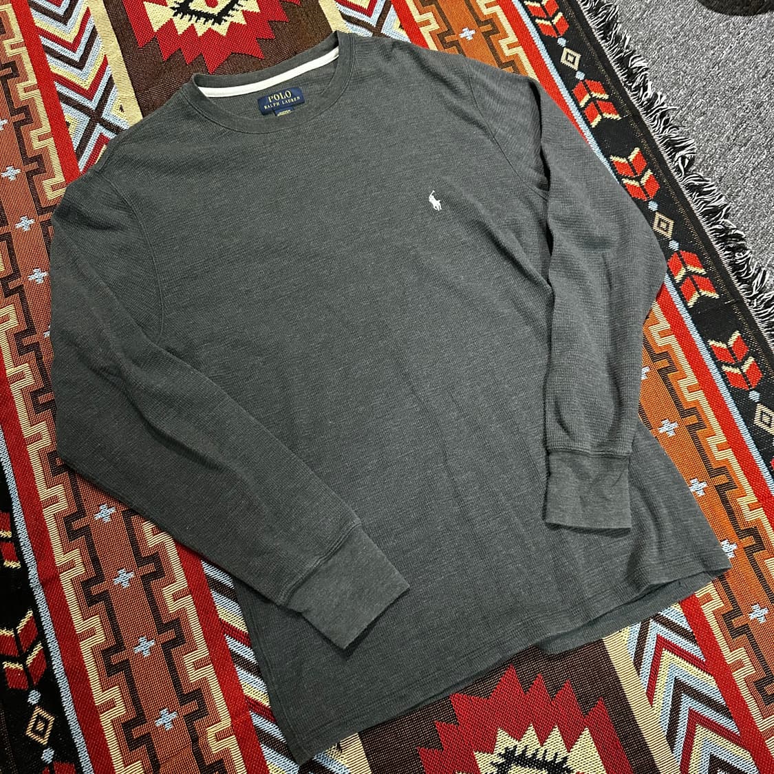 폴로 랄프로렌 그레이 롱슬리브 상품이미지2