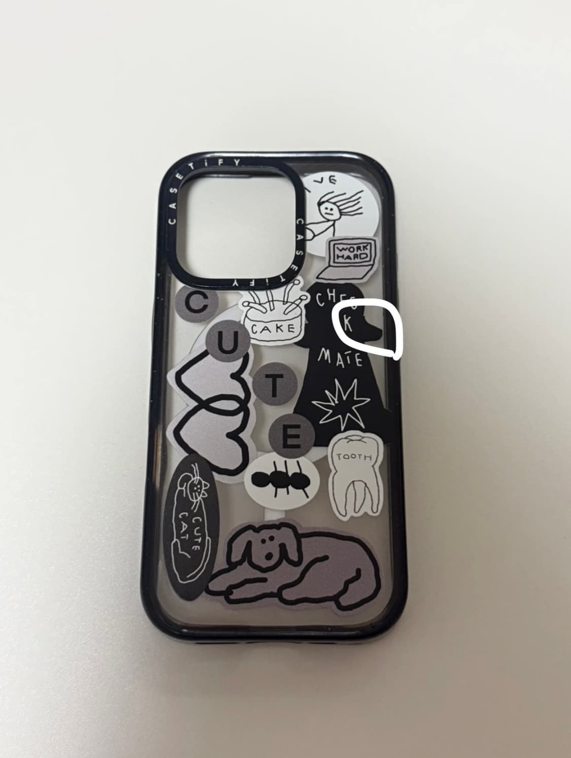 아이폰16프로 케이스티파이 이나피 스티커01 맥세이프 상품이미지4