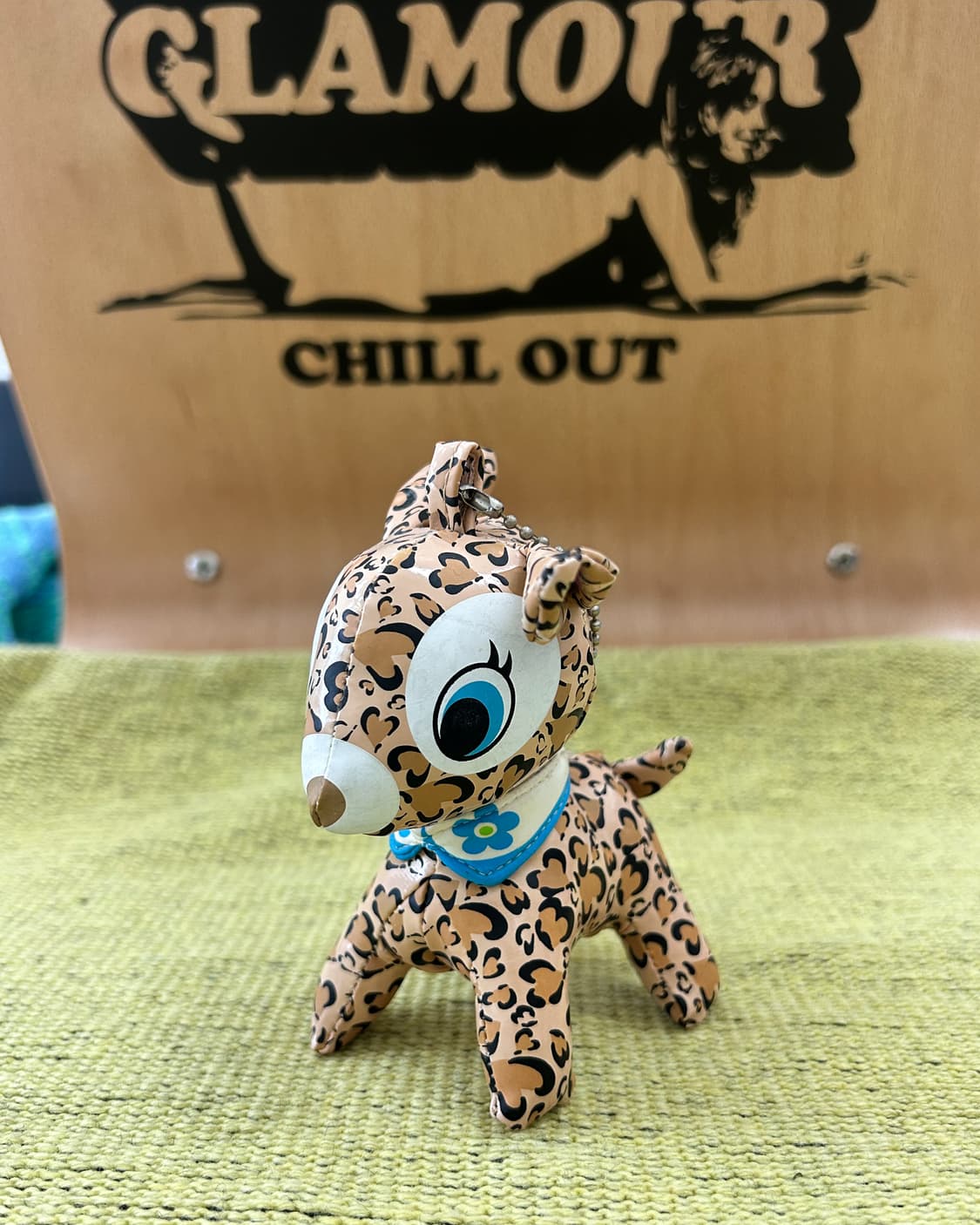 푸치 바비에 - 레오파드 / 일본 빈티지 인형 키체인 키링 상품이미지1