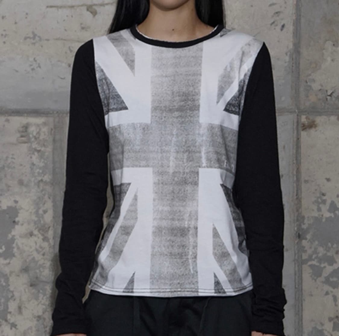 팬시클럽 롱 슬리브 (BLACK) 상품이미지2