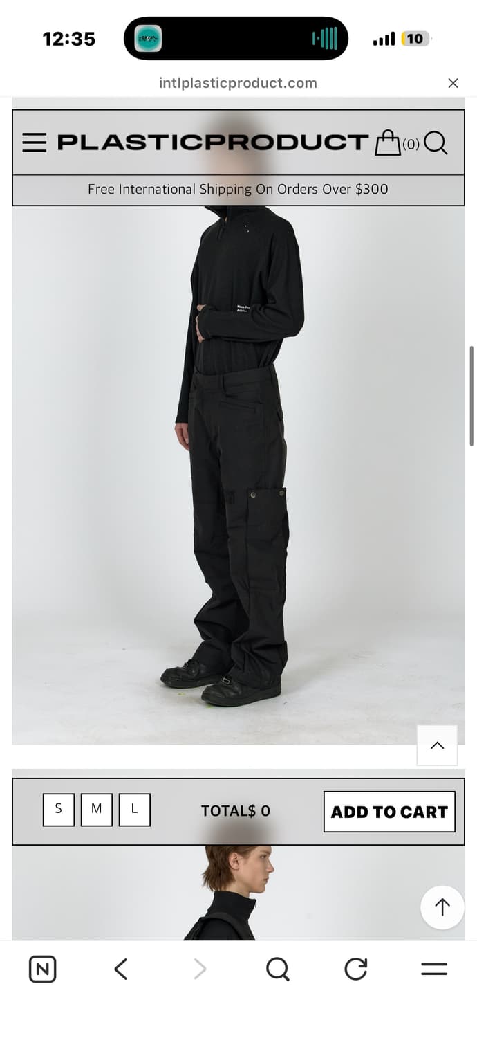 MPa MULTI PANEL CARGO PANTS (BLACK) 상품이미지3