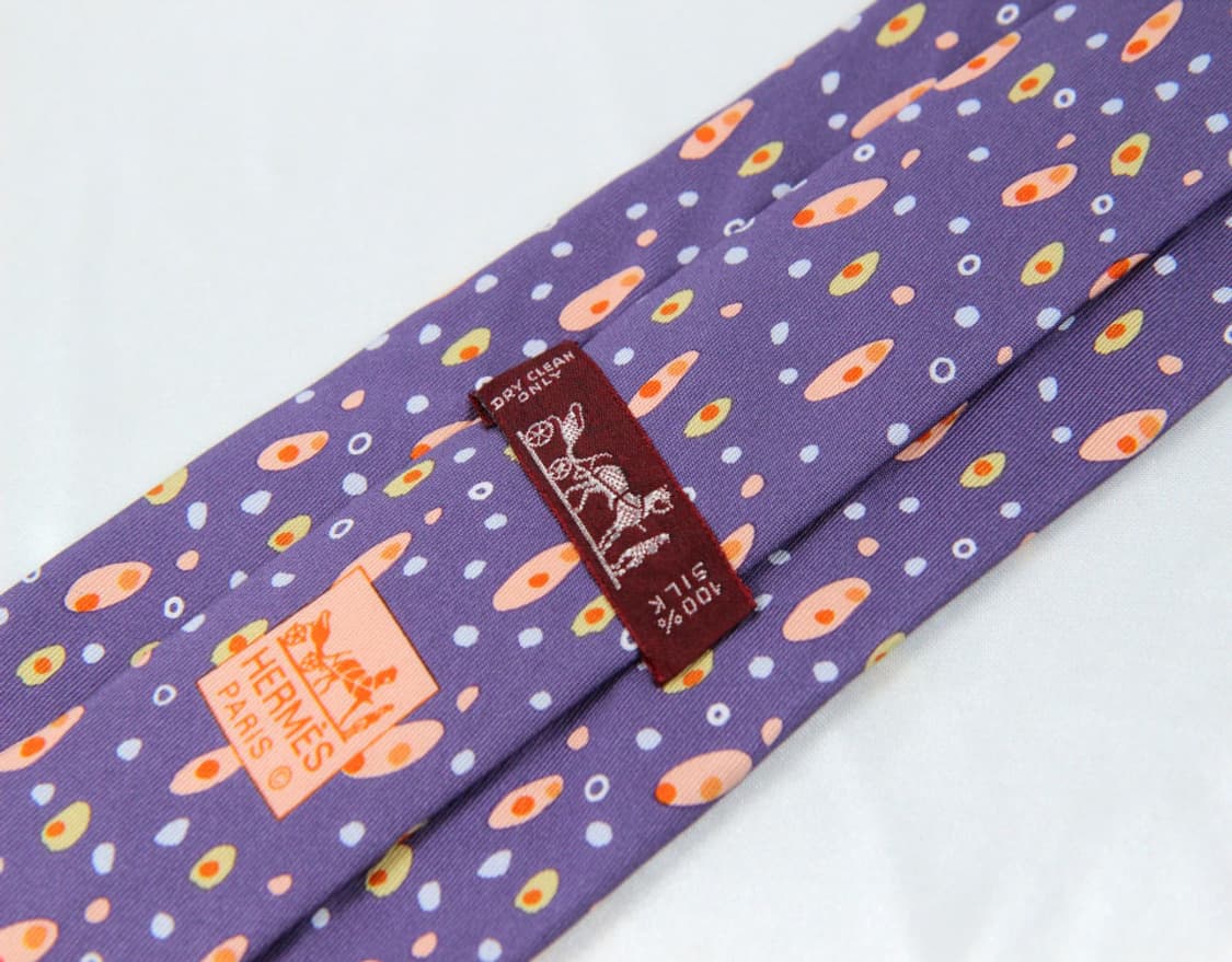 에르메스 8.8cm A등급 남자 명품 넥타이 상품이미지3