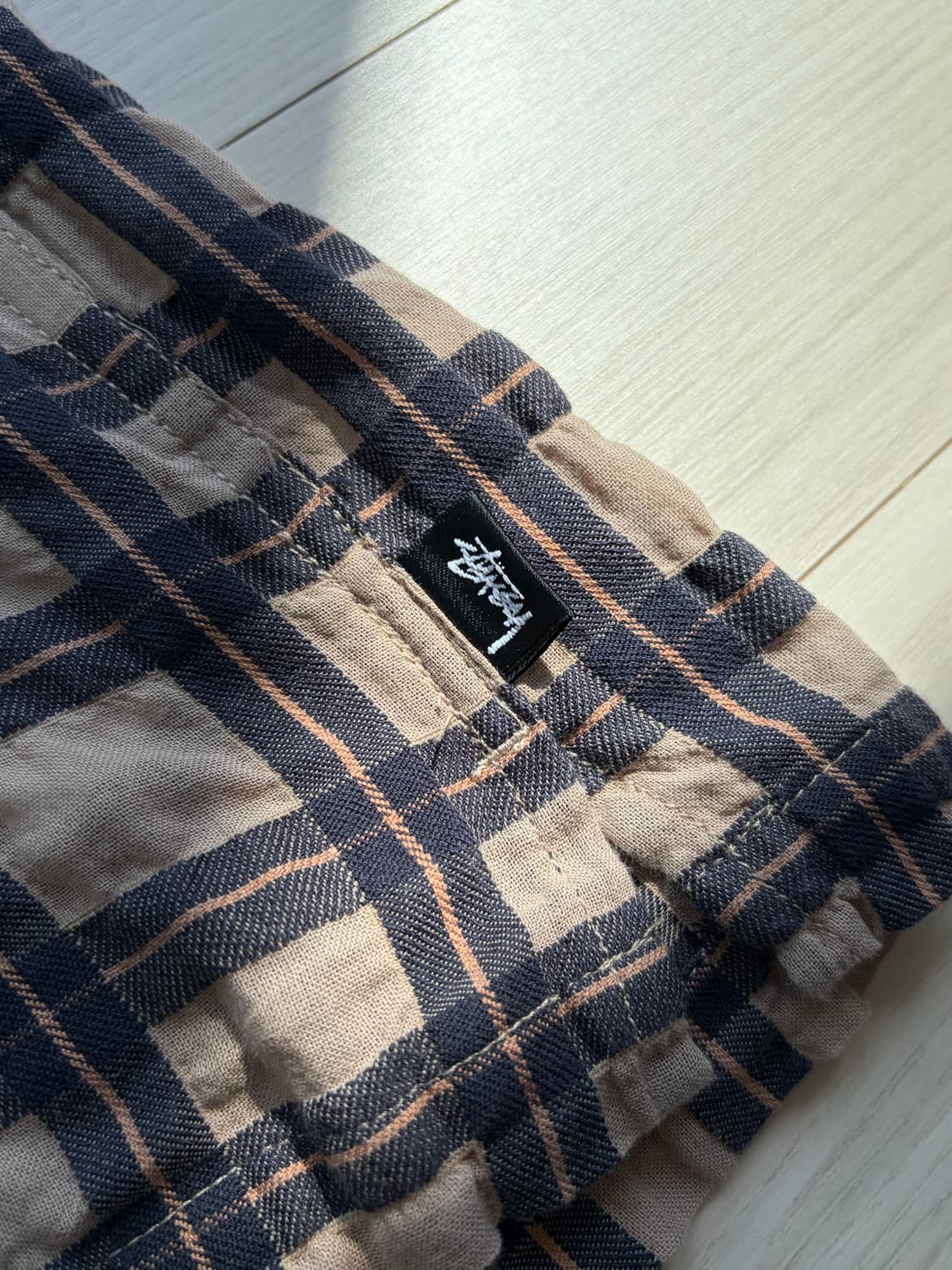 Stussy 스투시 소노마 플레이드 셔츠 탄 M (103) 상품이미지6