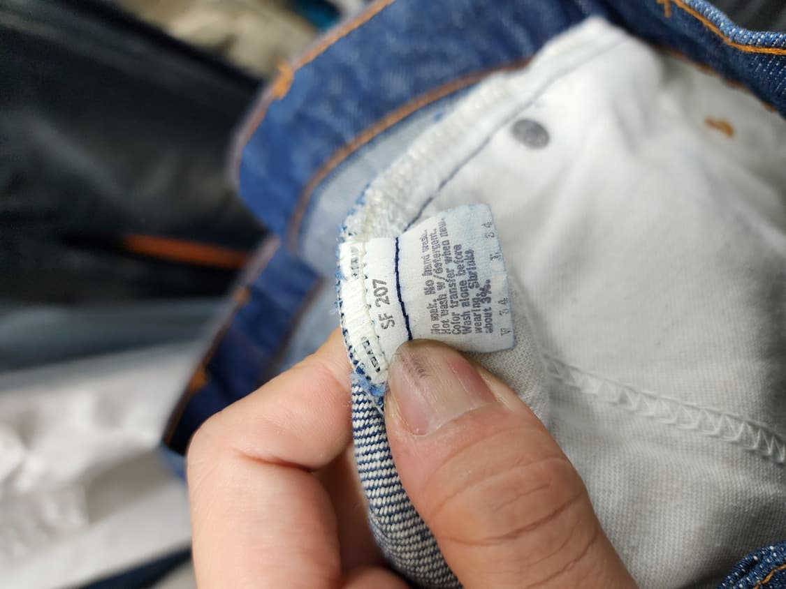 리바이스 80s 517 OG 오렌지탭 부츠컷 데님 상품이미지5