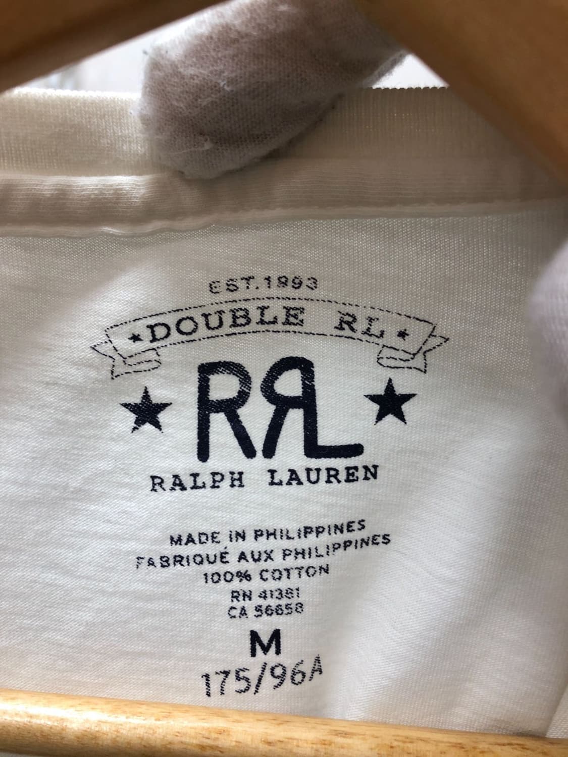RRL 더블알엘 가먼트 다이 저지 그래픽 반팔 티셔츠 상품이미지2