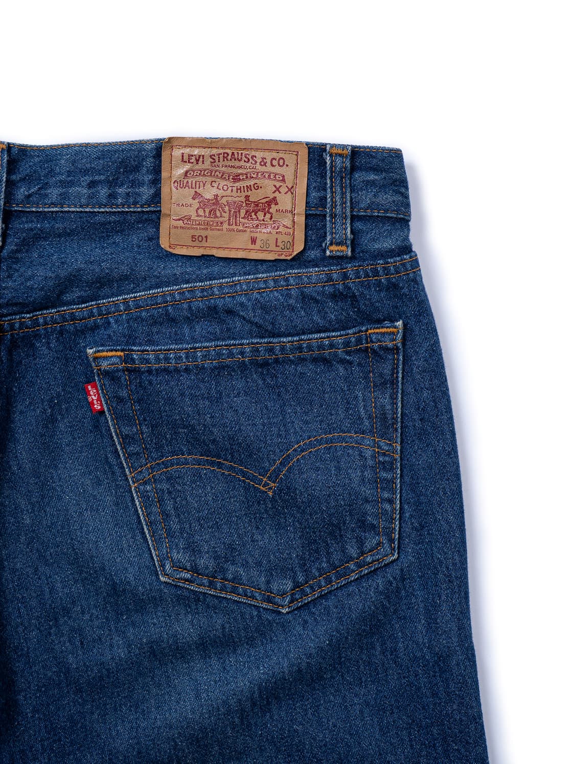 90s Levi's 501 Washed Denim Pants 상품이미지2