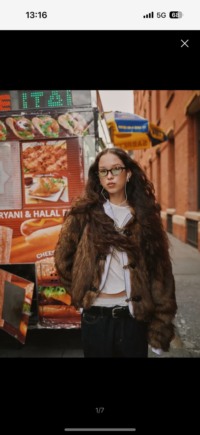 글로니 glowny 무어 리버시블 퍼자켓 s 상품이미지1