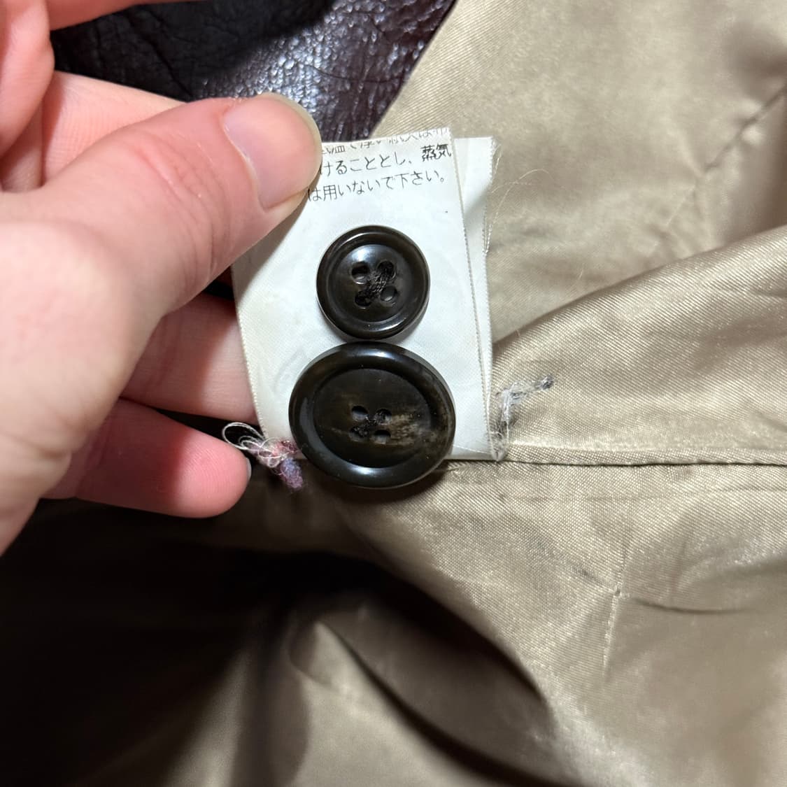 쉐비뇽 100% 쉽스킨 왁스코팅 유광 양가죽 싱글 블레이저 자켓 상품이미지7