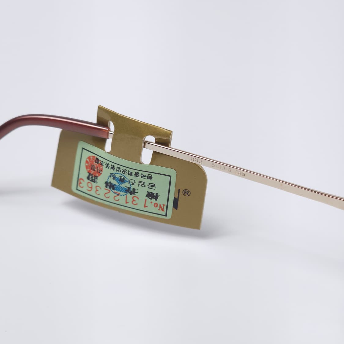 90's 18K 도금 올드빈티지 안경 상품이미지7