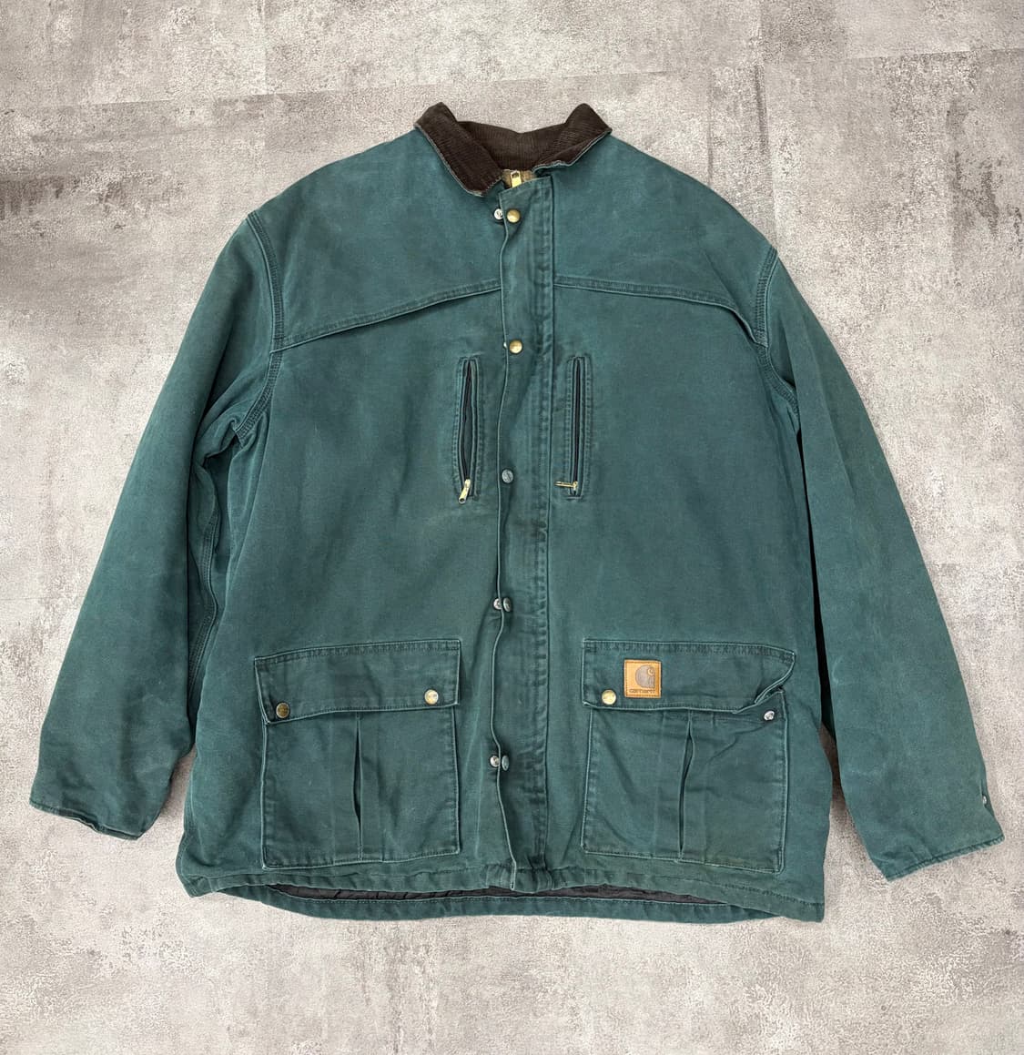 90s 칼하트 헌터그린 초어자켓 htg 상품이미지1