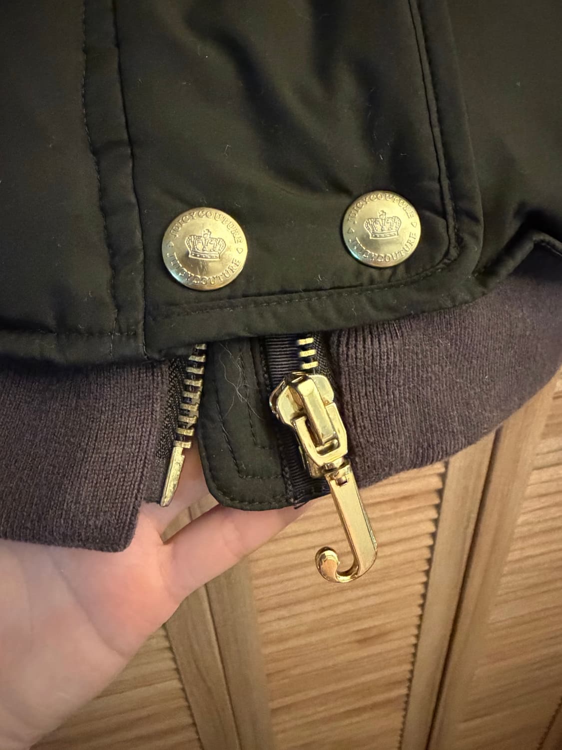 쥬시꾸뛰르 패딩 나폴레옹 자켓  상품이미지6