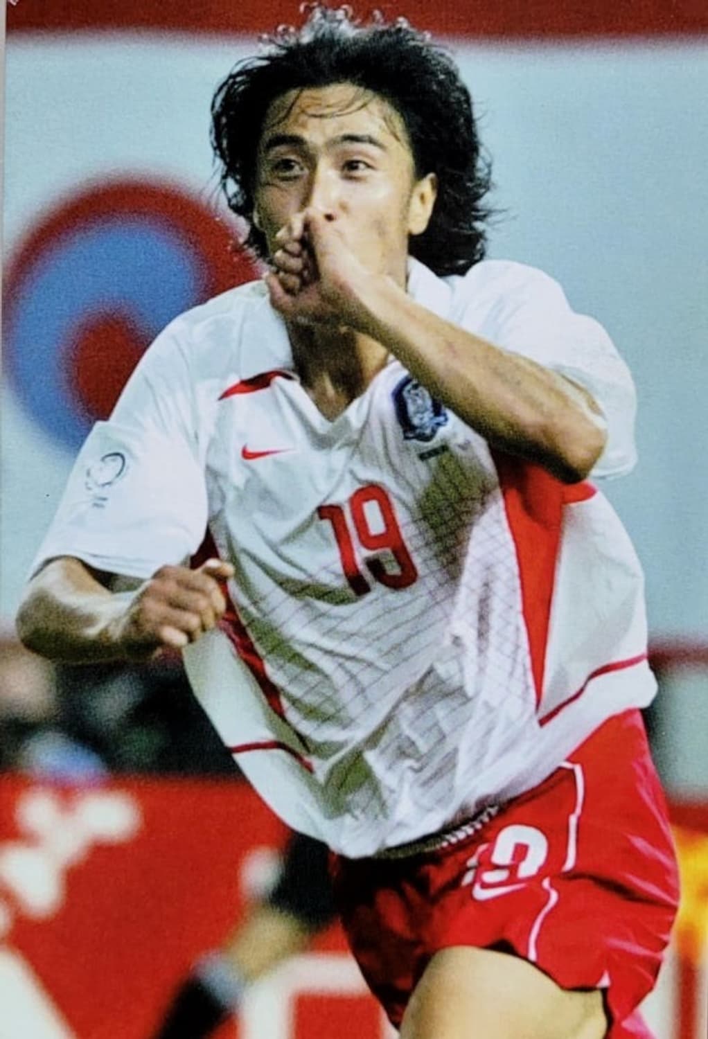 [L] 나이키 2002 월드컵 대한민국 국대 노마킹 어웨이 유니폼 상품이미지2