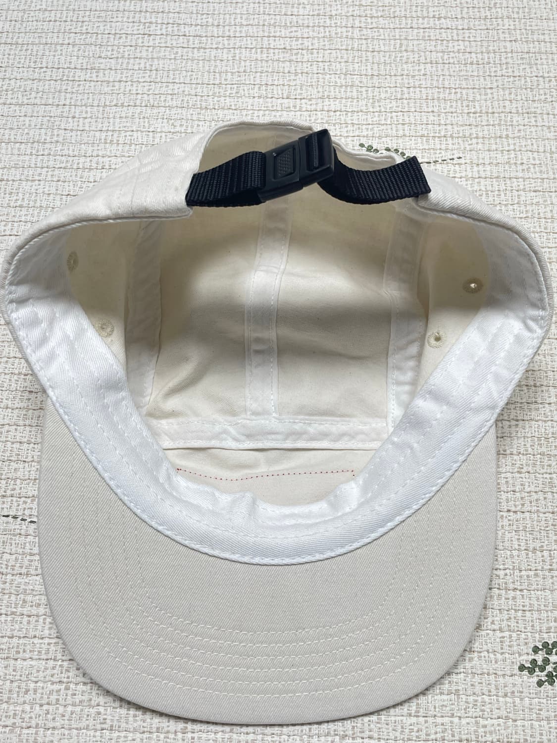 슈프림 캠프캡 화이트 상품이미지5