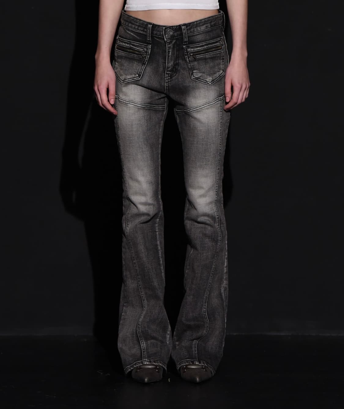 보헤미안서울 부츠컷데님 , 새상품 s (1사이즈) 상품이미지1