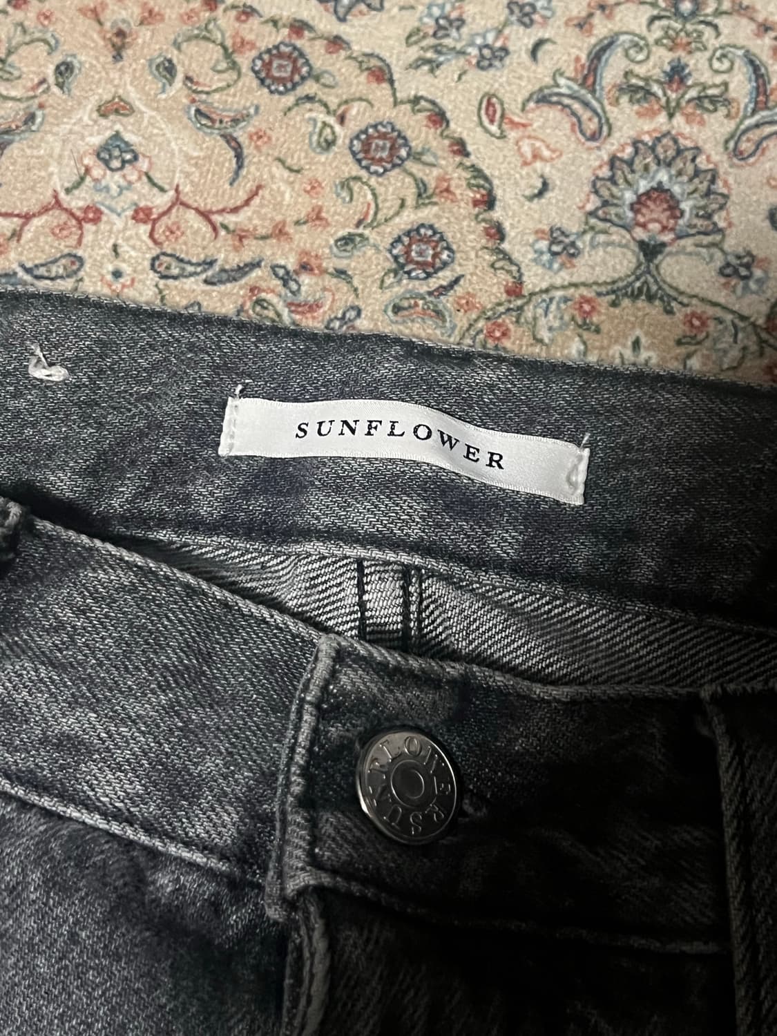 선플라워 와이드 트위스트 데님 31/32 상품이미지3