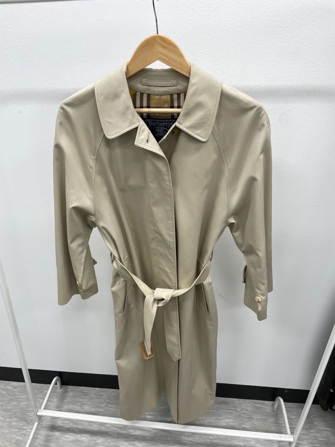 여) 버버리 개버딘 트렌치코트 상품이미지1