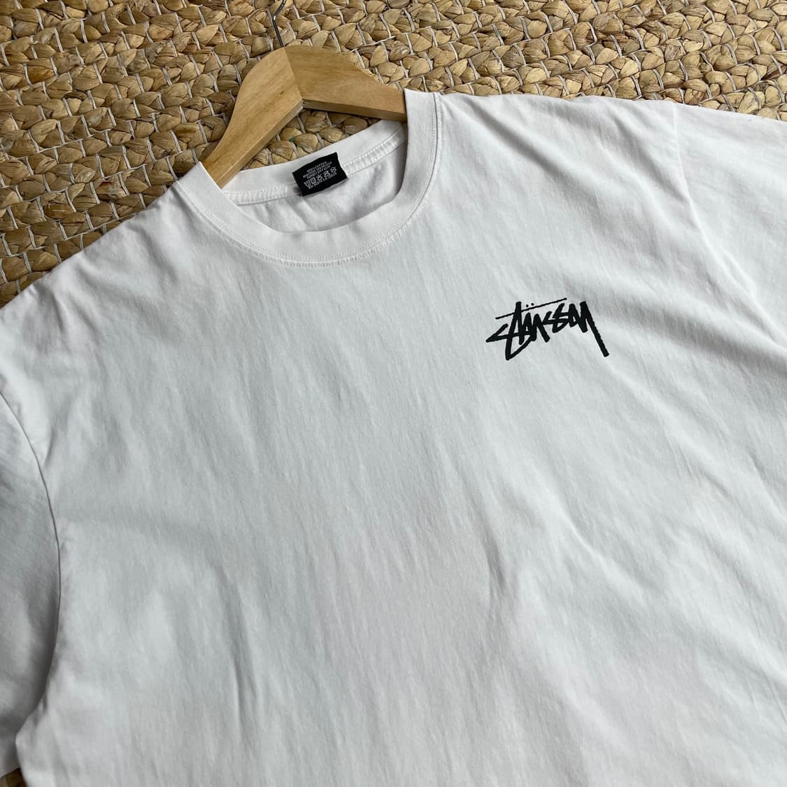 STUSSY 스투시 퍼지 다이스 스탁로고 티셔츠 상품이미지5