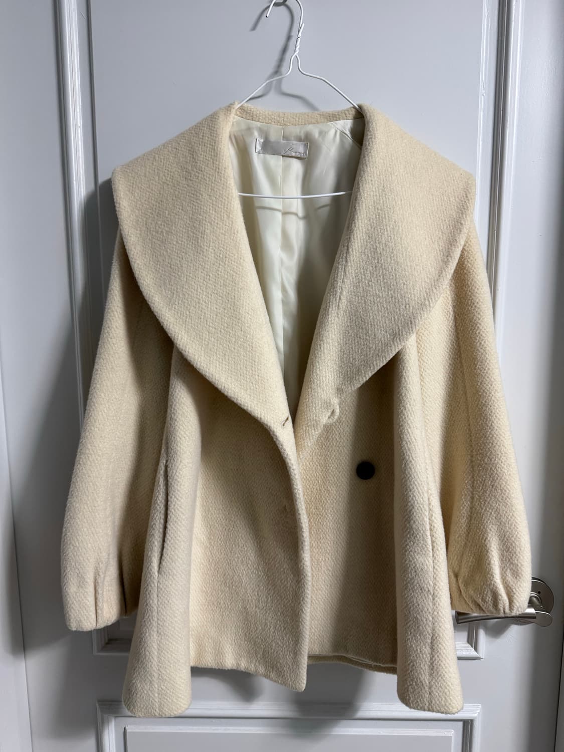 모리걸 아이보리 코트 상품이미지2