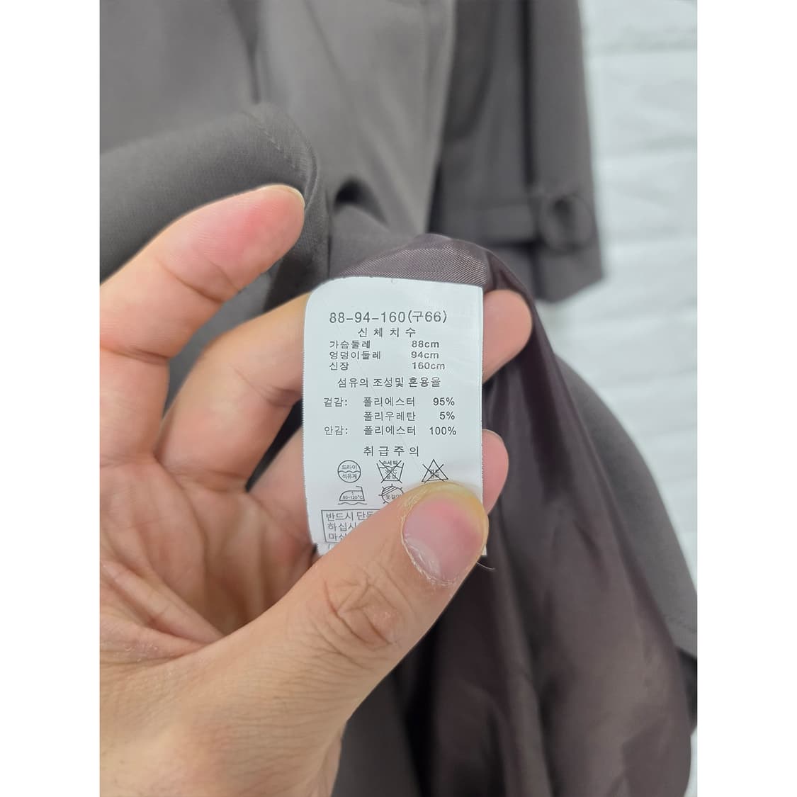 택포// M 19s SLRIAHH 트렌치 코트  상품이미지3