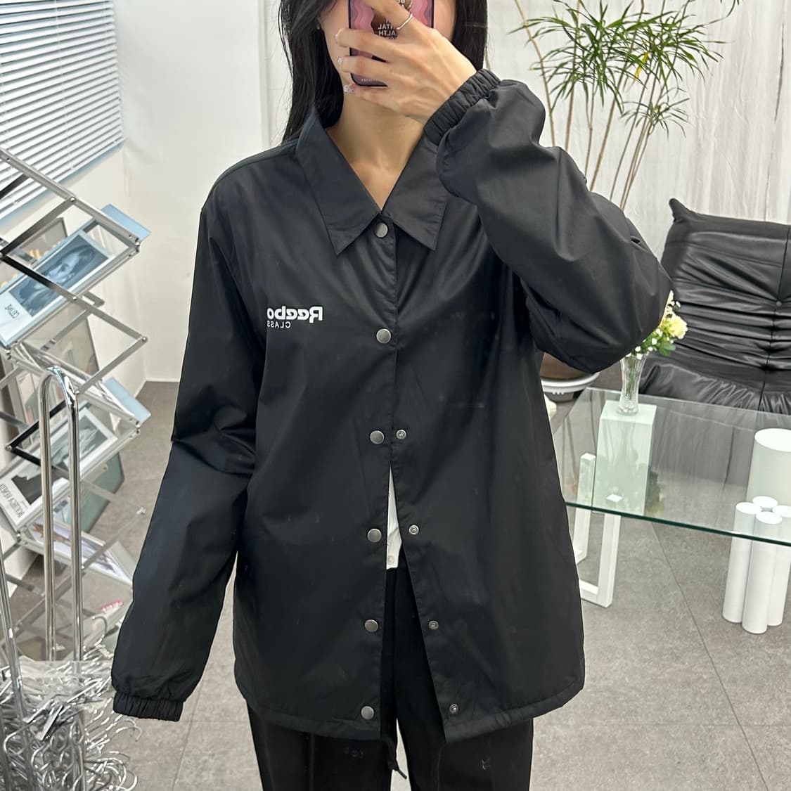 남녀공용 리복 코치자켓 상품이미지1