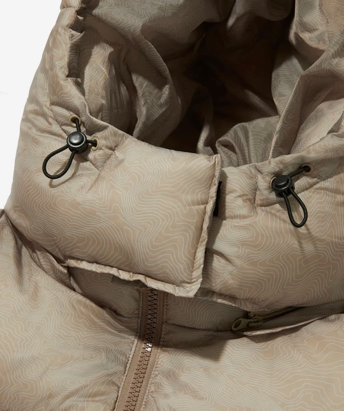 SUADE SHORT PUFFER JACKET [BEIGE] 상품이미지4