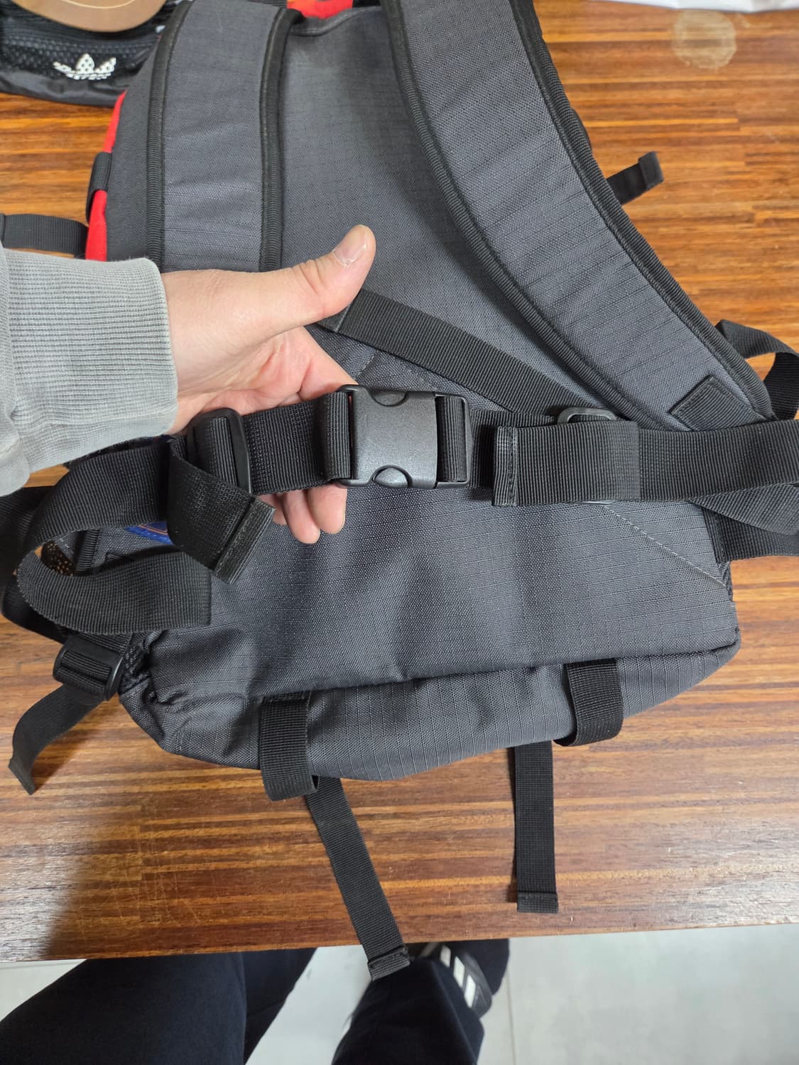 아디다스 올드스쿨 빈티지 y2k 배색 백팩 상품이미지6