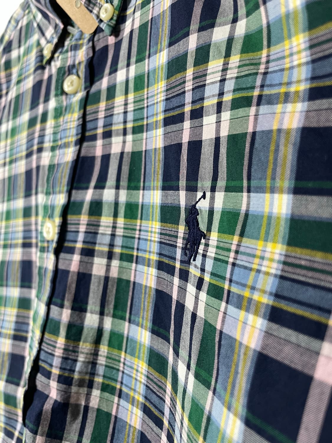 폴로랄프로렌 멀티컬러 체크셔츠 상품이미지5