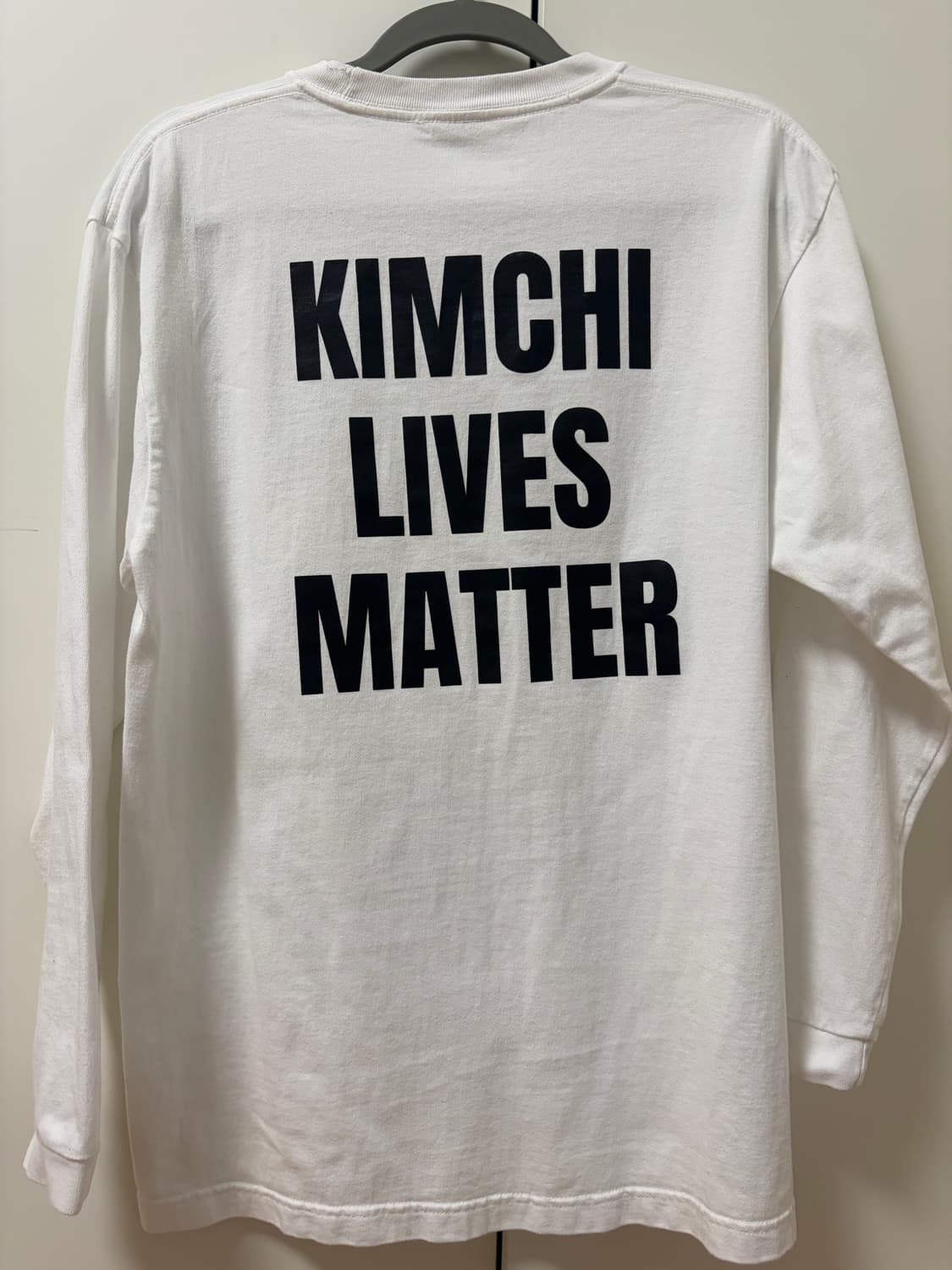 노예웨스트 김치티셔츠 롱슬리브 L 상품이미지3